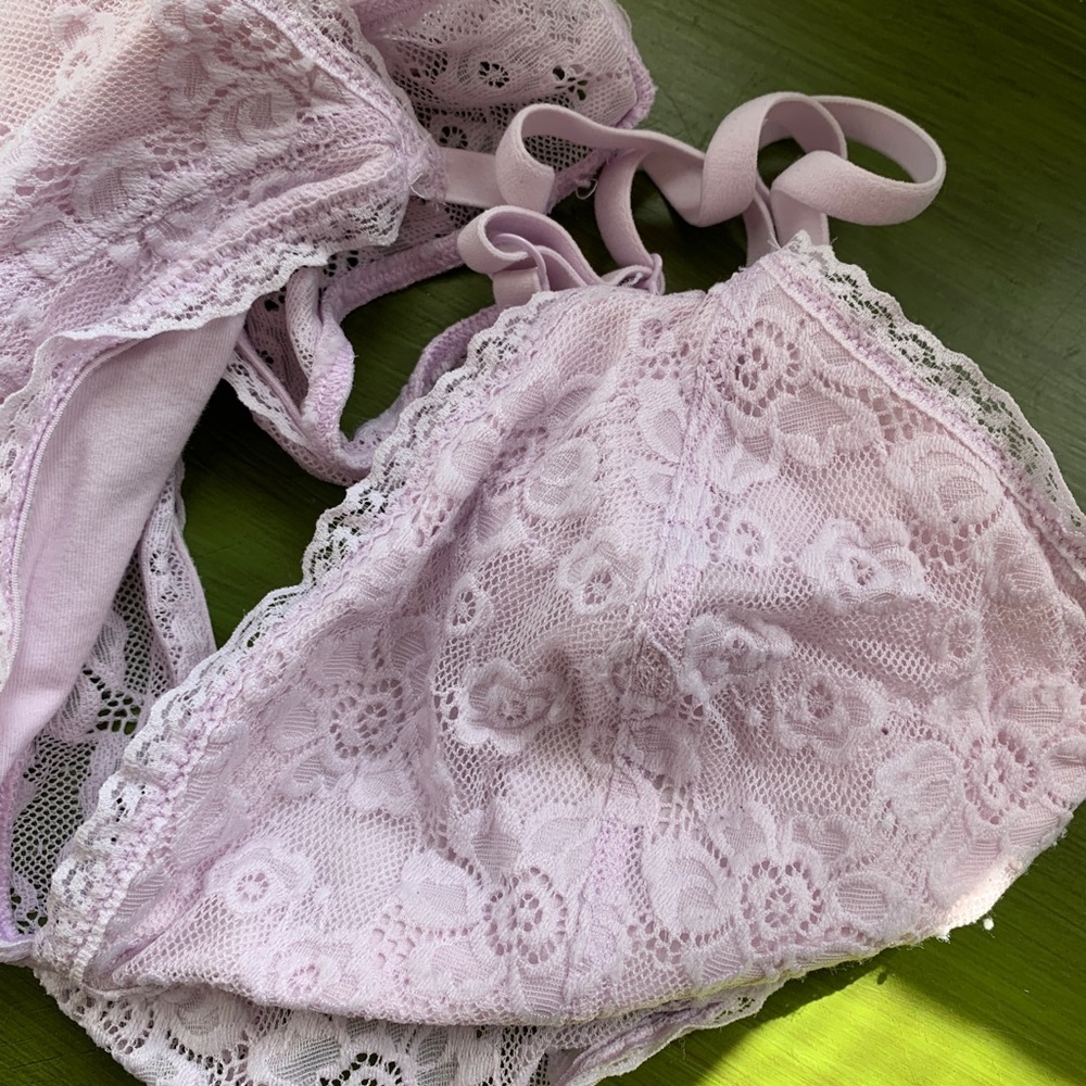 🎉FREE with bundle⚡️Light purple lace bralette